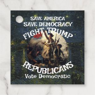 Etiquetas Para Recuerdos Vota político FW FV HG Trump Partido Republicano