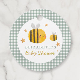 Etiquetas Para Recuerdos Watercolor Bee Honey Sweet Baby Shower