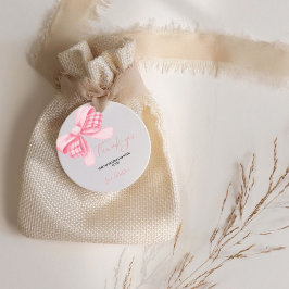 Etiquetas Para Recuerdos Watercolor Rosa Rubor Bow Bow Bow