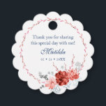 Etiquetas Para Recuerdos Watercolor Suculento Bat Botánico Floral Mitzvah<br><div class="desc">Este diseño cuenta con una elegante corona suculenta de color de agua floral en coral y borgoña con su información de Gracias arriba. Personalice editando el texto en los cuadros de texto. Diseñado para ti por Evco Studio www.zazzle.com/store/evcostudio #mitzvah #batmitzvah #eventplanner #mazeltov #jewish #mitzvahswag #fiesta #jewishlife #boda #kosher #thankyou #mitzvahlife...</div>