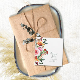 Etiquetas Para Recuerdos Watercolor Sunflower Bouquet Wedding Thank You
