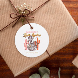 Etiquetas Para Recuerdos Wild West Cowgirl Última fiesta de la Bachelorette