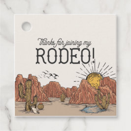 Etiquetas Para Recuerdos Wild West Rodeo Birthday Party Circle Favor
