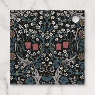 Etiquetas Para Recuerdos William Morris Blackthorn Floral Art Nouveau