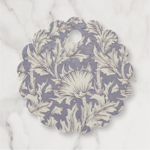 Etiquetas Para Recuerdos William Morris Horn Poppy Classic Floral