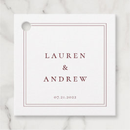 Etiquetas Para Recuerdos Wine Bordeaux Burgandy Minimalista clásico moderno