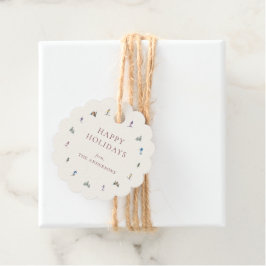 Etiquetas Para Recuerdos WINTER SLOPES Holiday