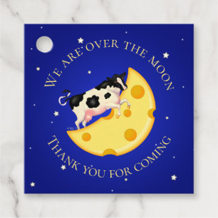 Etiquetas Para Recuerdos Y la vaca saltó sobre la luna de queso