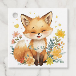 Etiquetas Para Recuerdos Yellow Hearts Pastel Floral Birthday Neutral Party