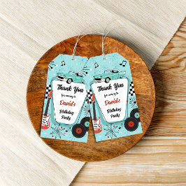 Etiquetas Para Regalos 1950's Retro Party Thank You
