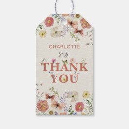 Etiquetas Para Regalos 1.ᵉʳ Cumpleaños Salvaje y Maravillosa Terracota Gr