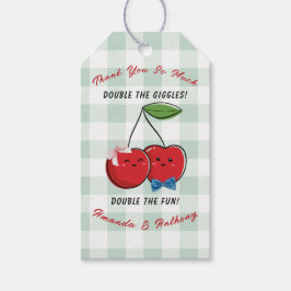 Etiquetas Para Regalos A Boy and Girl Twins Baby Shower 