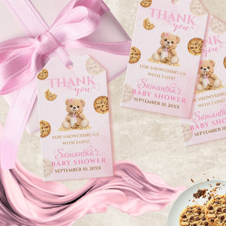 Etiquetas Para Regalos A little Cookie Baby Shower - Cookie and milk
