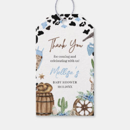 Etiquetas Para Regalos A Little Cowboy Wild West Boy Blue Thank You Favor