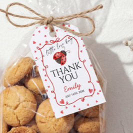 Etiquetas Para Regalos A Little Love Bug Thank You
