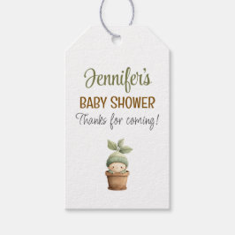 Etiquetas Para Regalos A Little Sprout Baby Shower Gift Tag