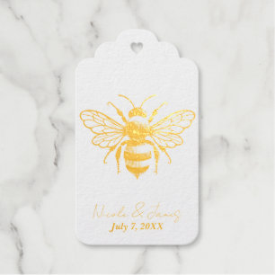 Etiquetas Para Regalos Abeja Abejorro Vintage