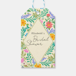 Etiquetas Para Regalos Abeja de miel, galimatías, mariposa, libélula y fl