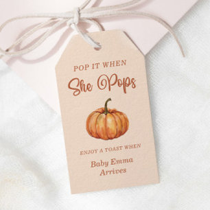 Etiquetas Para Regalos Ábrelo cuando ella abra la Fiesta de Baby Shower d