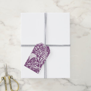 Etiquetas Para Regalos Abundance Berry botánico