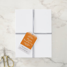 Etiquetas Para Regalos Acción de Gracias personalizado
