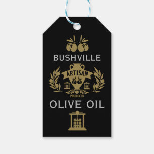 Etiquetas Para Regalos Aceite de Oliva del Mercado de Agricultores