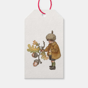 Etiquetas Para Regalos Acorn Fairy Tag