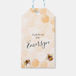 Etiquetas Para Regalos Acuarela