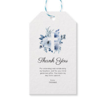 acuarela azul bautismo foto gracias