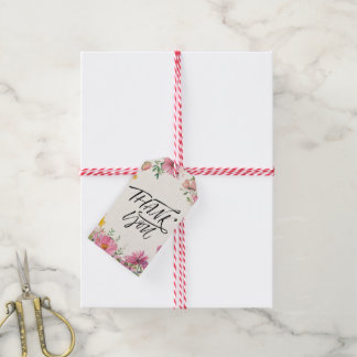Etiquetas Para Regalos Acuarela Floral