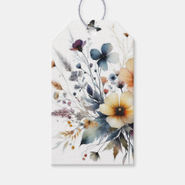 Etiquetas Para Regalos Acuarela Tinta Alcohólica