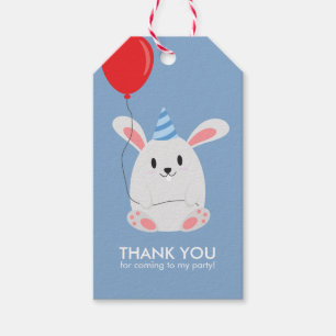 Etiquetas Para Regalos Adorable conejo conejo conejo niños Fiesta de cump