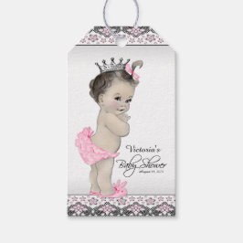 Etiquetas Para Regalos Adorable Princess Baby Shower