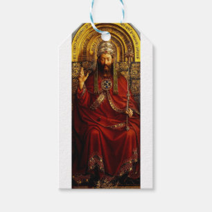 Etiquetas Para Regalos Adoración del Cordero Místico por Jan van Eyck