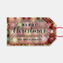 Adornos Elegantes de Navidad para Árbol de Navidad