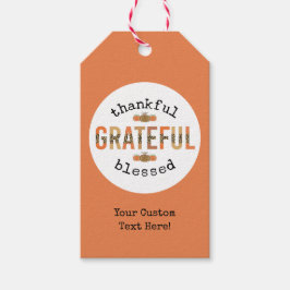 Etiquetas Para Regalos Agradecimiento Agradecimiento Bendecida Caída Agra