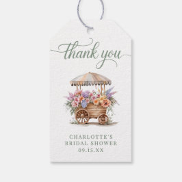 Etiquetas Para Regalos Agradecimiento Botánico para Fiesta de Despedida d