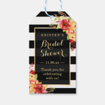 Agradecimiento Floral Otoñal para Desayuno Nupcial