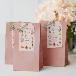 Etiquetas Para Regalos Agradecimiento para la Fiesta de Despedida de Solt