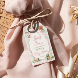 Etiquetas Para Regalos Agradecimientos a Baby Shower, Chica Rosado del me