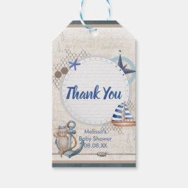 Etiquetas Para Regalos Ahoy es un tema náutico masculino