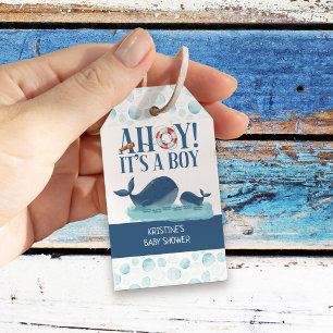 Etiquetas Para Regalos Ahoy: Personalizan las ballenas felices