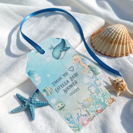 Etiquetas Para Regalos Ahoy Under Sea Baby Shower Gracias
