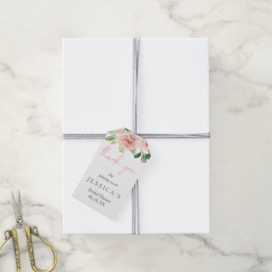 Etiquetas Para Regalos Airy Rubor Bridal Shower Favorito Tag