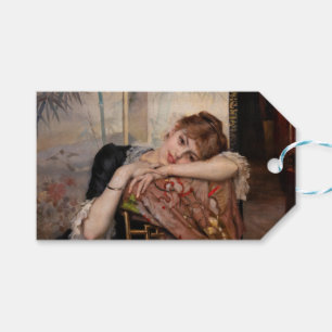 Etiquetas Para Regalos Albert Edelfelt - La Parisienne / Virginie