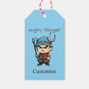Etiquetas Para Regalos Alcalde enfadado con horca Thunder_Cove