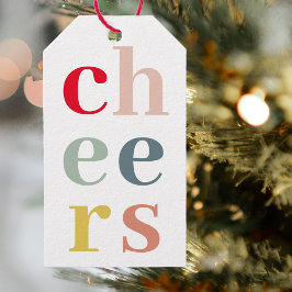 Etiquetas Para Regalos Alegría colorida moderna | Colores Pastel