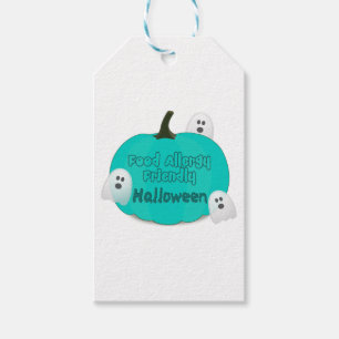 Etiquetas Para Regalos Alergia alimentaria Halloween amistoso de la