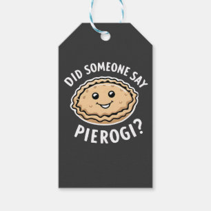 Etiquetas Para Regalos ¿Alguien dijo Pierogi Polaco Disch?