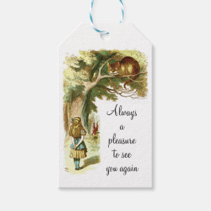 Etiquetas Para Regalos Alice Meets Cheshire